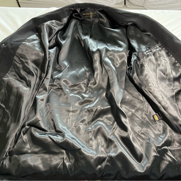 Vintage Donna Karan Essentials 100% Cashmere Oversized Coat Jacket SMALL EUC - Picture 7 of 11